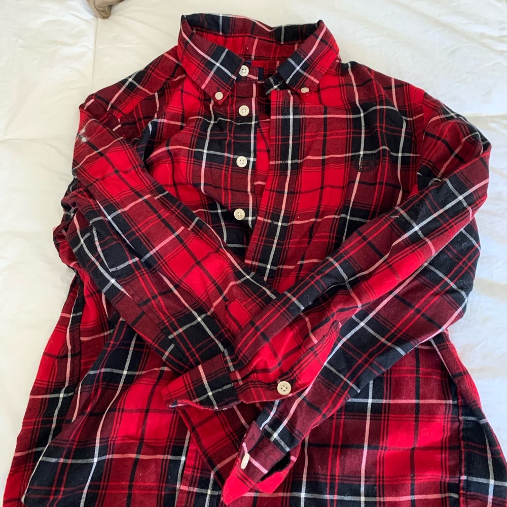 Champs Medium Boys long sleeve shirt